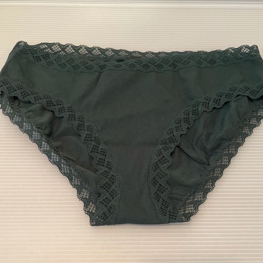 Natori Bliss Girl Brief in Hunter Green